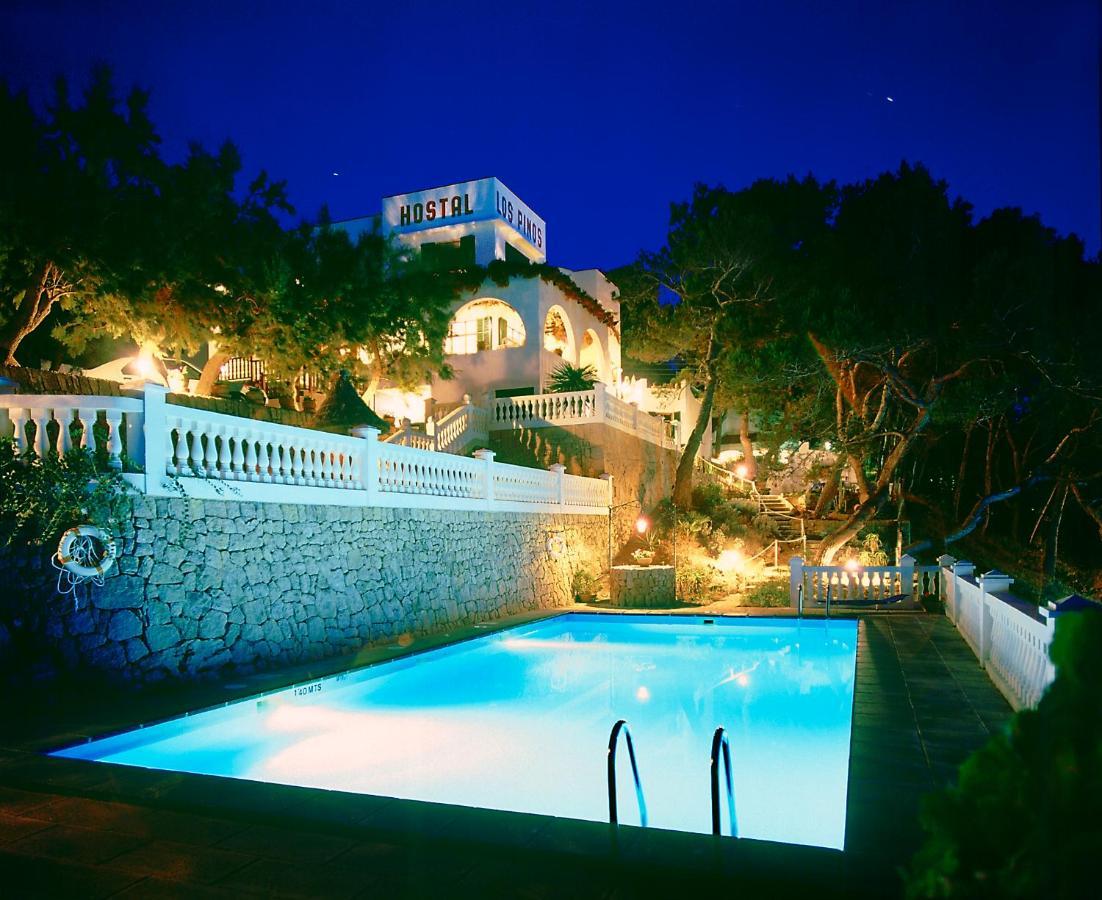 Hostal Los Pinos Cala de Sant Vicenc Exteriör bild