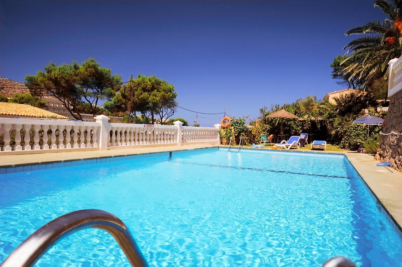 Hostal Los Pinos Cala de Sant Vicenc Exteriör bild