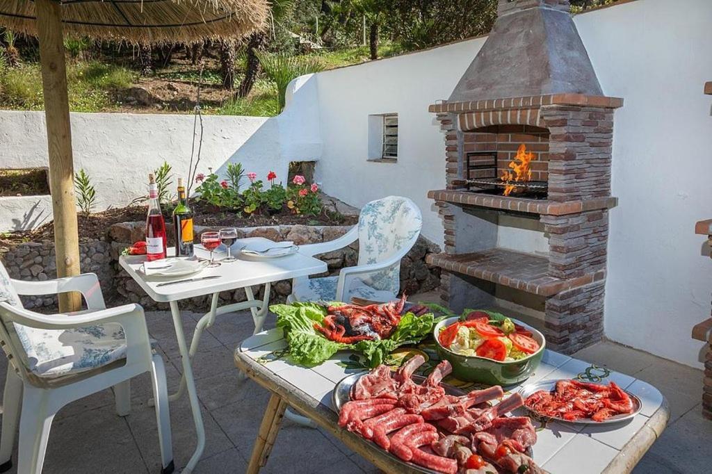 Hostal Los Pinos Cala de Sant Vicenc Exteriör bild