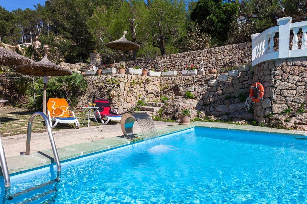 Hostal Los Pinos Cala de Sant Vicenc Exteriör bild